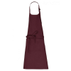 KARIBAN KA8007 APRON WITH POCKET IN ORGANIC COTTON U