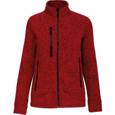 KARIBAN KA9107 LADIES&- 039; FULL ZIP HEATHER JACKET 3XL női pulóver, kardigán