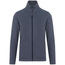 KARIBAN KA911 FALCO - FULL ZIP MICROFLEECE JACKET 2XL férfi pulóver, kardigán