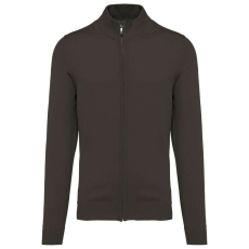 KARIBAN KA961 MEN&- 039;S FULL ZIP CARDIGAN 2XL