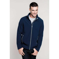 KARIBAN Kabát Kariban férfi 2 rétegű softshell férfi, light royal blue, S