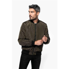 KARIBAN Kabát Kariban férfi, deep khaki, M