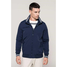 KARIBAN Kabát Kariban férfi unisex, black/white/blue, L