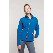 KARIBAN Kabát Kariban női 2 rétegű softshell női, light royal blue, 2XL munkaruha