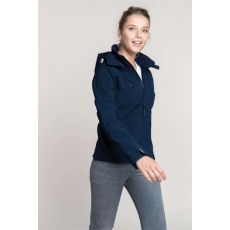 KARIBAN Kabát Kariban női softshell női, navy, 3XL