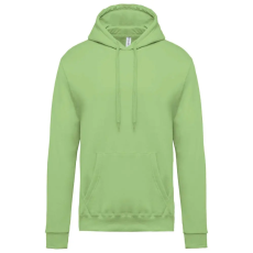 KARIBAN kapucnis férfi pulóver KA476, Apple Green-S