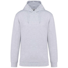 KARIBAN kapucnis férfi pulóver KA476, Ash Heather-2XL