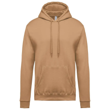 KARIBAN kapucnis férfi pulóver KA476, Camel-XL férfi pulóver, kardigán