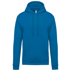 KARIBAN kapucnis férfi pulóver KA476, Tropical Blue-S