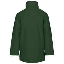 KARIBAN kapucnis kabát steppelt béléssel KA677, Forest Green-XL férfi kabát, dzseki