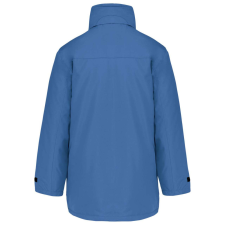 KARIBAN kapucnis kabát steppelt béléssel KA677, Light Royal Blue-3XL férfi kabát, dzseki