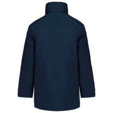 KARIBAN kapucnis kabát steppelt béléssel KA677, Navy-XS férfi kabát, dzseki