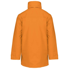 KARIBAN kapucnis kabát steppelt béléssel KA677, Orange-3XL
