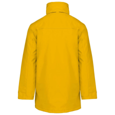 KARIBAN kapucnis kabát steppelt béléssel KA677, Yellow-2XL