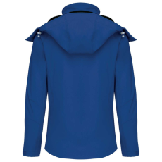 KARIBAN kapucnis Női softshell dzseki KA414, Dark Royal Blue-M