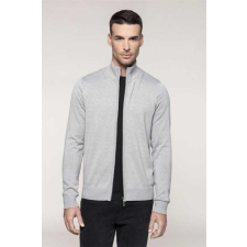 KARIBAN Kardigán Kariban férfi férfi (50%pamut 50%akril) grey melange, 3XL munkaruha