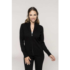 KARIBAN Kardigán Kariban női női (50%pamut akril 290g/m2) grey melange, M munkaruha