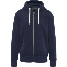 KARIBAN KV2306 MEN’S VINTAGE ZIPPED HOODED SWEATSHIRT L