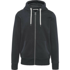 KARIBAN KV2306 MEN’S VINTAGE ZIPPED HOODED SWEATSHIRT S