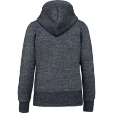 KARIBAN KV2307 LADIES&- 039; VINTAGE ZIPPED HOODED SWEATSHIRT S