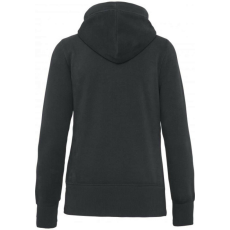 KARIBAN KV2307 LADIES&- 039; VINTAGE ZIPPED HOODED SWEATSHIRT S