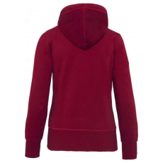 KARIBAN KV2307 LADIES&- 039; VINTAGE ZIPPED HOODED SWEATSHIRT XS