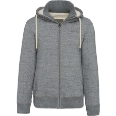 KARIBAN KV2312 VINTAGE SHERPA-LINED FLEECE JACKET L