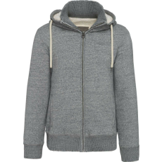 KARIBAN KV2312 VINTAGE SHERPA-LINED FLEECE JACKET XS