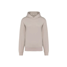 KARIBAN laza szabású unisex kapucnis pulóver KA4018, Clay-L
