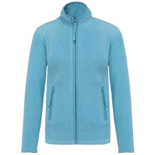 KARIBAN MAUREEN Nöi cipzáras polár pulóver KA907, Cloudy Blue Heather-2XL női pulóver, kardigán