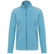 KARIBAN MAUREEN Nöi cipzáras polár pulóver KA907, Cloudy Blue Heather-S