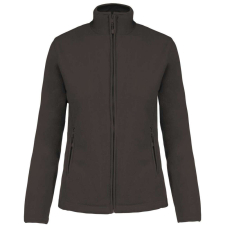 KARIBAN MAUREEN Nöi cipzáras polár pulóver KA907, Dark Grey-XL női pulóver, kardigán