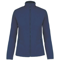 KARIBAN MAUREEN Nöi cipzáras polár pulóver KA907, Deep Blue-3XL