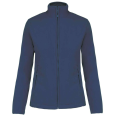 KARIBAN MAUREEN Nöi cipzáras polár pulóver KA907, Deep Blue-4XL