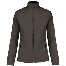 KARIBAN MAUREEN Nöi cipzáras polár pulóver KA907, Green Olive-3XL