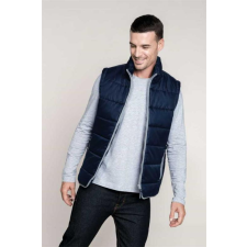KARIBAN Mellény Kariban cipzáras unisex (100%poliészter) navy, M munkaruha