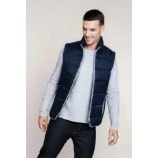 KARIBAN Mellény Kariban cipzáras unisex (100%poliészter) navy, XL