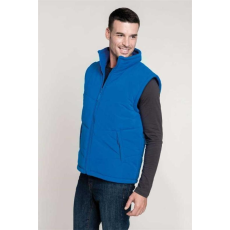 KARIBAN Mellény Kariban uniszex cipzáras zsebbel unisex (100%poliészter) light royal blue, XS