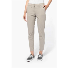 KARIBAN Nadrág derekas Kariban női, washed beige, 46 munkaruha