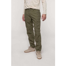 KARIBAN Nadrág Kariban férfi többzsebes férfi (100%pamut 140g/m2) light khaki, 54
