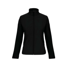 KARIBAN Női 3 rétegű softshell dzseki, Kariban KA400, Black-L