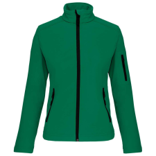 KARIBAN Női 3 rétegű softshell dzseki, Kariban KA400, Kelly Green-XL női dzseki, kabát
