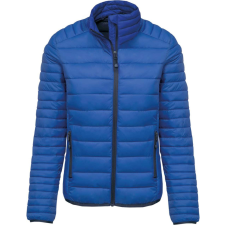 KARIBAN Női bélelt meleg és ultrakönnyű kabát KA6121, Light Royal Blue-2XL női dzseki, kabát