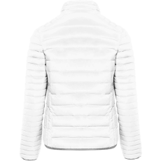 KARIBAN Női bélelt meleg és ultrakönnyű kabát KA6121, White-XS
