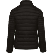 KARIBAN Női bélelt meleg és ultrakönnyű kabát , Kariban KA6121, Black-XS női dzseki, kabát
