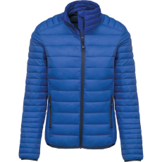 KARIBAN Női bélelt meleg és ultrakönnyű kabát , Kariban KA6121, Light Royal Blue-2XL