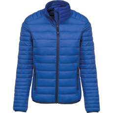 KARIBAN Női bélelt meleg és ultrakönnyű kabát , Kariban KA6121, Light Royal Blue-S