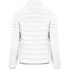 KARIBAN Női bélelt meleg és ultrakönnyű kabát , Kariban KA6121, White-2XL