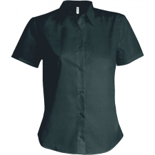 KARIBAN Női blúz Kariban KA540 Ladies&#039; Short-Sleeved non-Iron Shirt -L, Zinc blúz