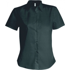 KARIBAN Női blúz Kariban KA540 Ladies&#039; Short-Sleeved non-Iron Shirt -M, Zinc blúz